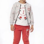 ΤΡΙΠΛΕΤΑ ΜΕ ΖΑΚΕΤΑ HASHTAG - 227637 ΓΚΡΙ