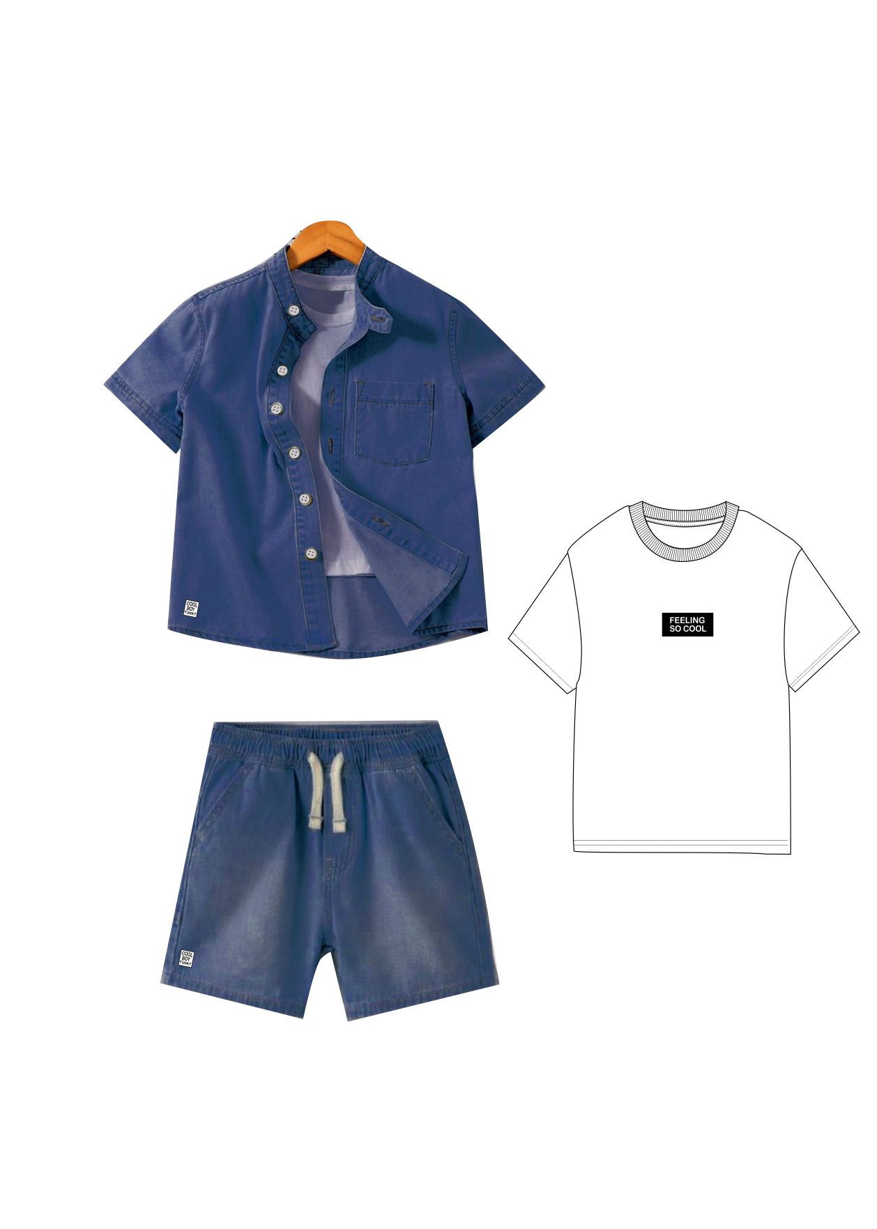 ΣΕΤ ΠΟΥΚΑΜΙΣΟ FUNKY - 126-395101-1