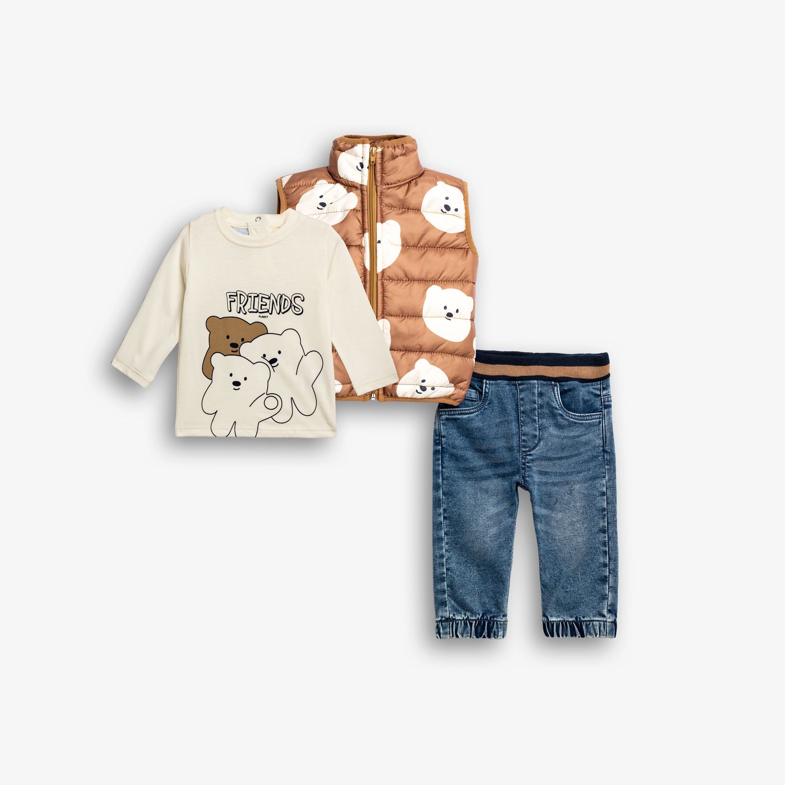 ΤΡΙΠΛΕΤΑ ΜΕ ΑΜΑΝΙΚΟ FUNKY-126-895116-1